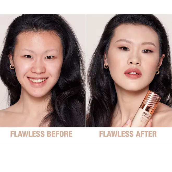 CHARLOTTE TILBURY AIRBRUSH FLAWLESS FOUNDATION Réf 3-neutral neutre