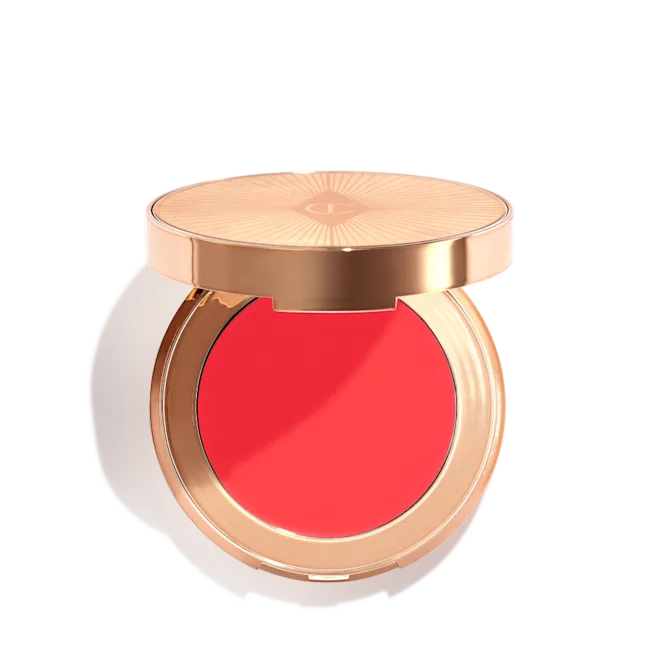CHARLOTTE TILBURY BEAUTIFUL SKIN ISLAND GLOW LIP & CHEEK BEACH PEACH GLOW