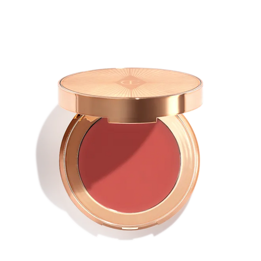 CHARLOTTE TILBURY BEAUTIFUL SKIN ISLAND GLOW LIP & CHEEK BEACH PEACH GLOW