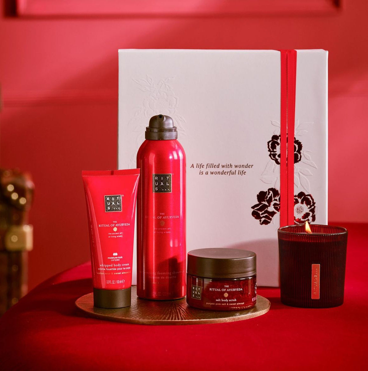 The Ritual of ayurveda Medium Coffret Bain & Corps